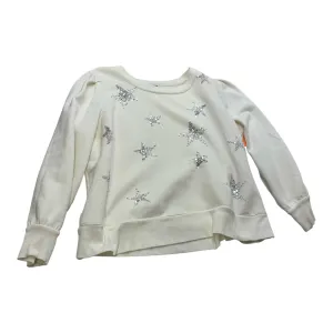 Sweatshirt Crewneck By Talbots In Cream, Size: 2x AntiSnag Threading Snow Core