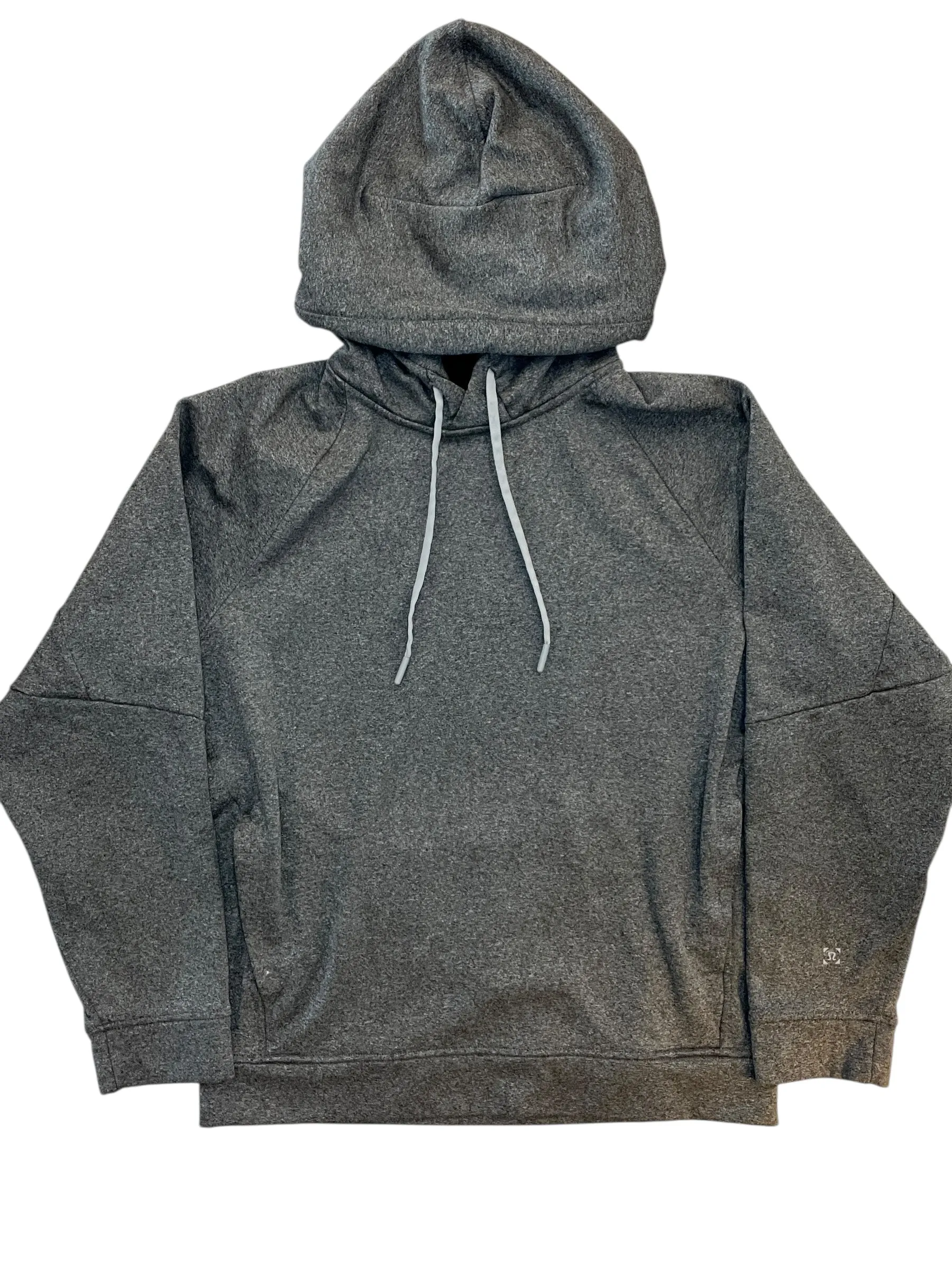 Comfortable Shoes Casual Outfit Athletic Sweatshirt Hoodie By Lululemon In Grey, Size:S
