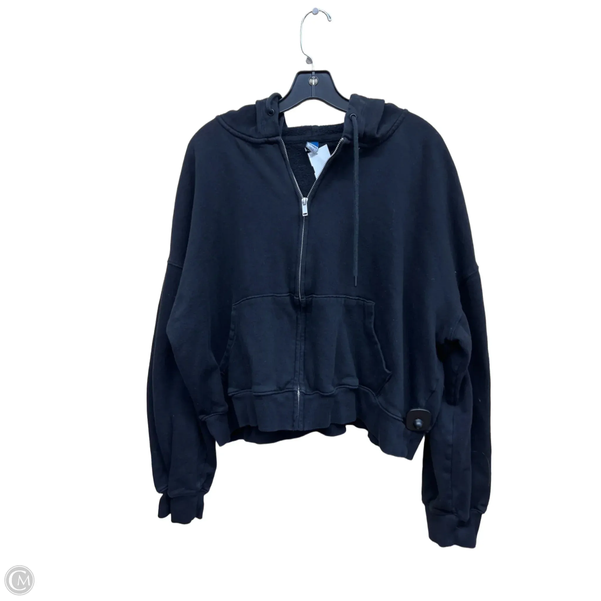 Sweatshirt Hoodie By Old Navy In Black, Size: Xl MoistureWickingMaterial SmoothEdging