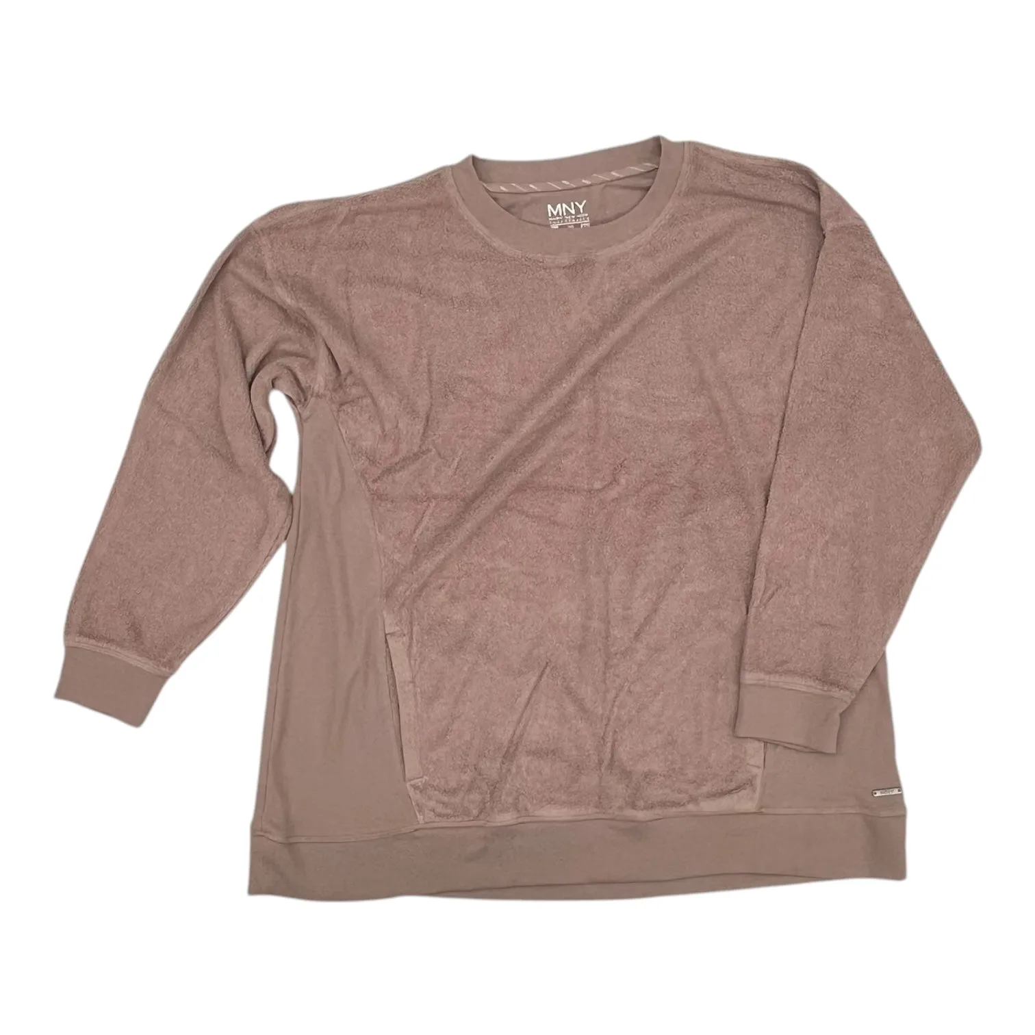 Fashion Trend Sweatshirt Crewneck By Marc New York In Tan, Size:2X