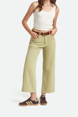 Skinny Fit Wrinkle resistant fabric Margo Cropped 5-Pocket Pant - Elm