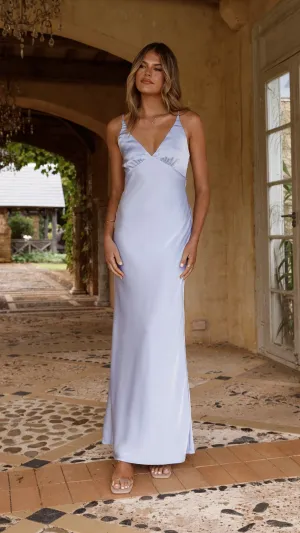 Angel Feel Delicate formal gown Ziah Maxi Dress - Blue