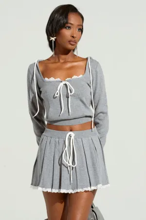 Drawstring Hood PRETTY GIRL PROBLEMS TOP