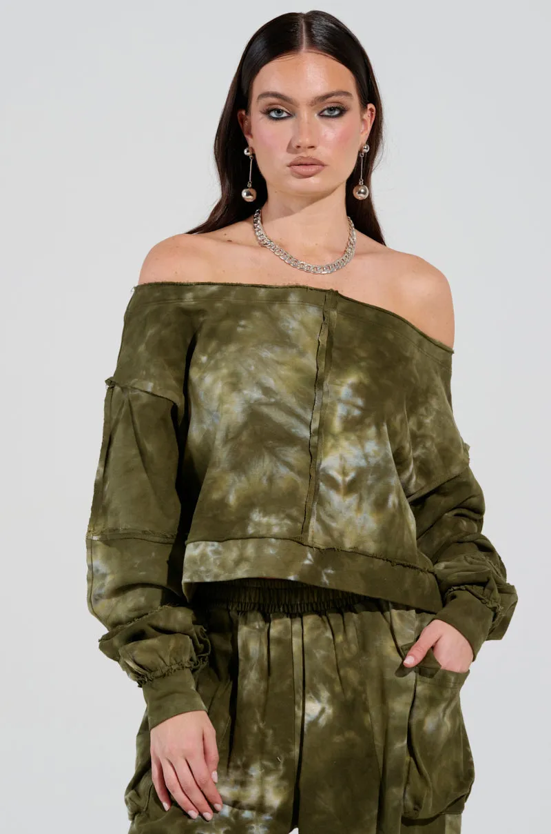 Premium Comfort Soft Layers NINA CROPPED SWEATSHIRT