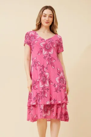 All weather ELECTRA FLORAL DRESS