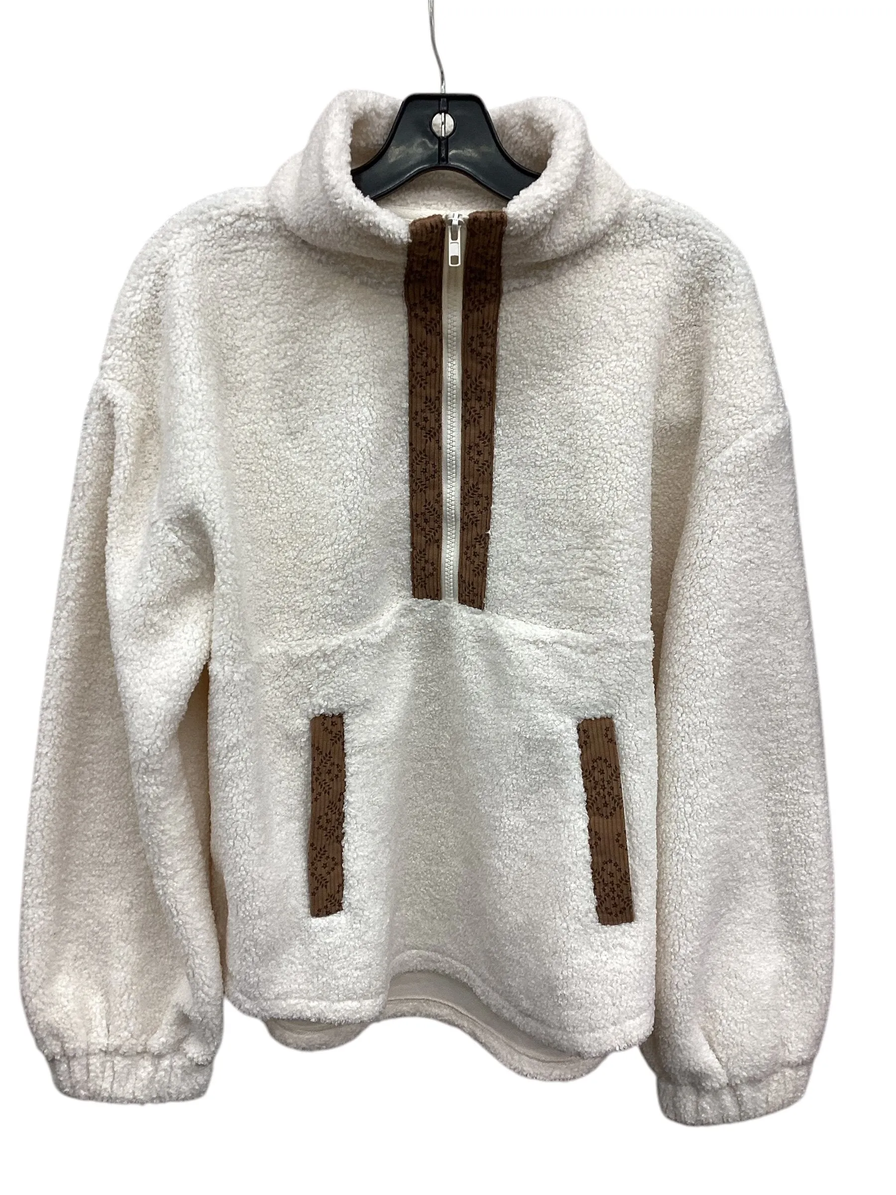 Relaxing Wear Smart Casual Sweatshirt Collar By Hem & Thread  Size: L