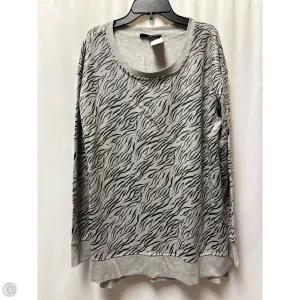 ReinforcedKnees Evening Chic Sweatshirt Crewneck By Jane And Delancey In Grey, Size: L