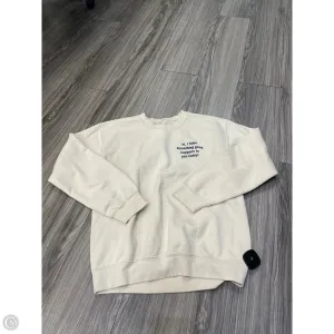 SoftTouchFinish Sweatshirt Crewneck By Out Of The Blue In Tan, Size: S