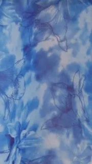 Kelli Maxi Dress - Blue Floral Rural Air