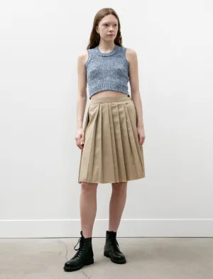 Pleat Skirt Sand Machine wash safe