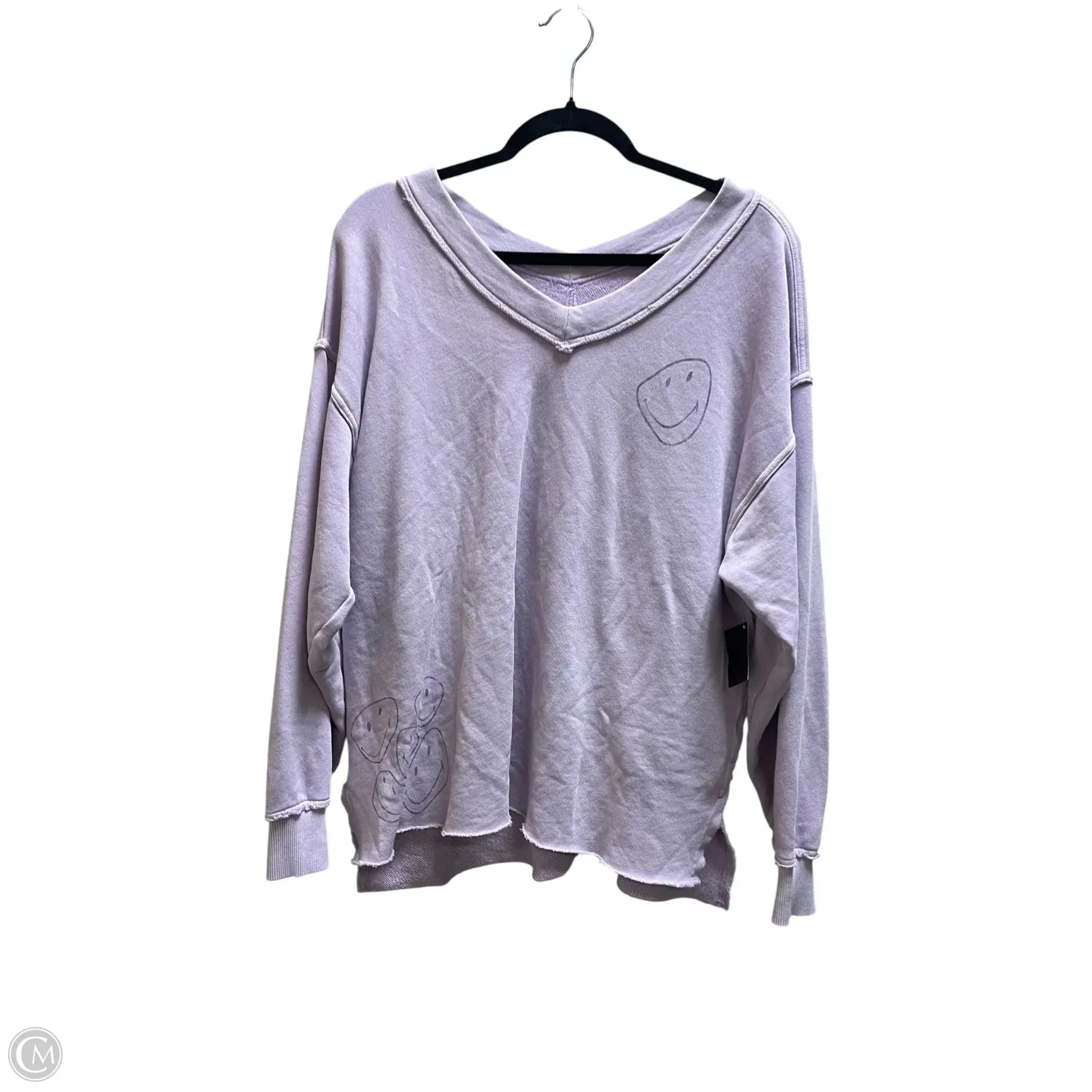 Sweatshirt Crewneck By Aerie In Purple, Size: S Summer Ready