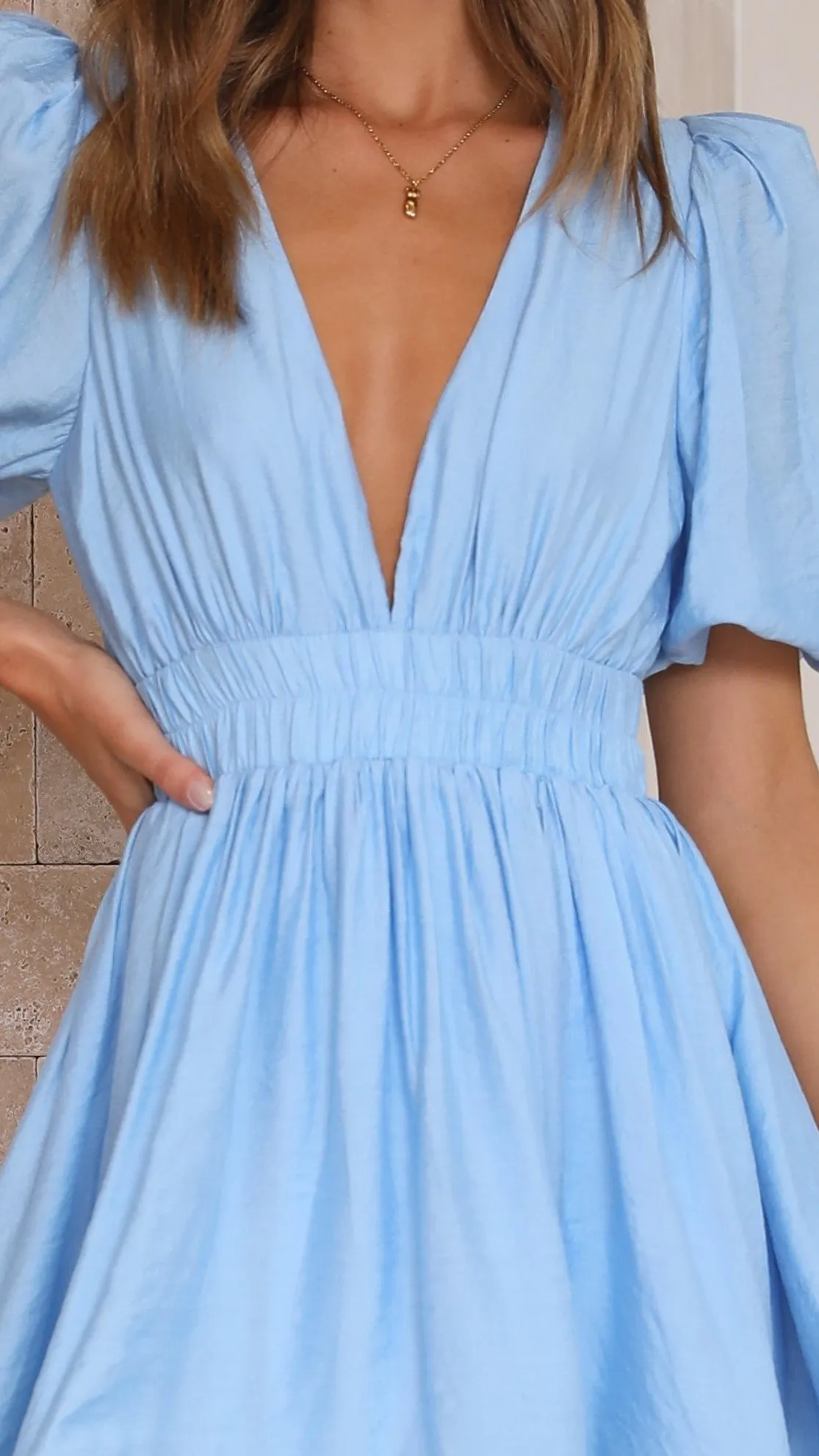 Timeless Fashion Summer-ready mini dress Erin Mini Dress - Blue