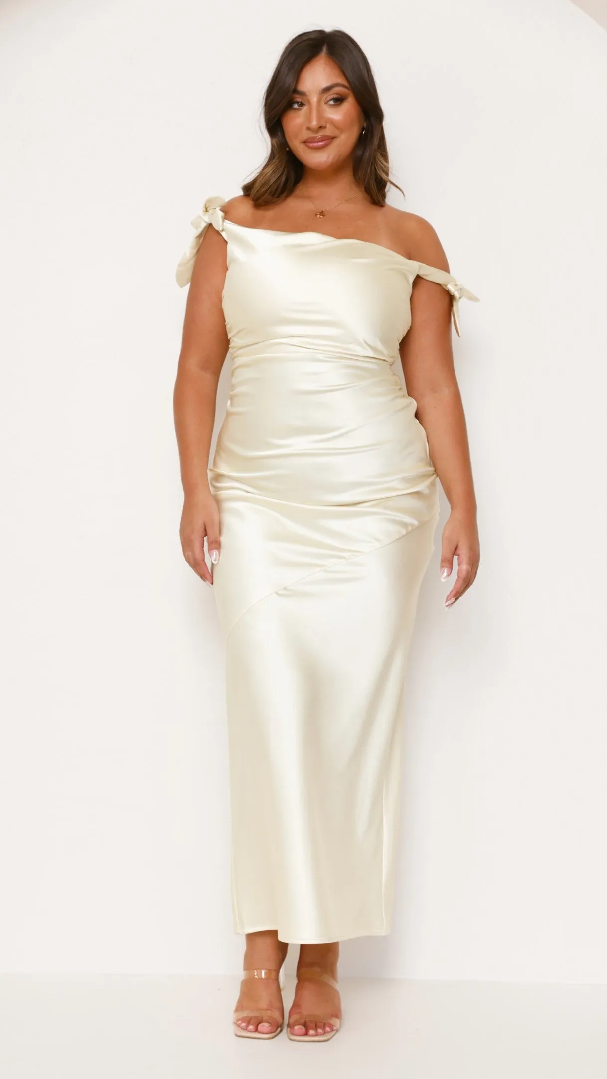 Frida Maxi Dress - Yellow color block
