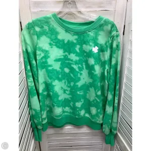 Soft Touch Sweatshirt Crewneck By Marled In Tie Dye, Size: M