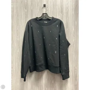 Sweatshirt Collar By A New Day In Black, Size: L Snow Core WrinkleResistant Fabric