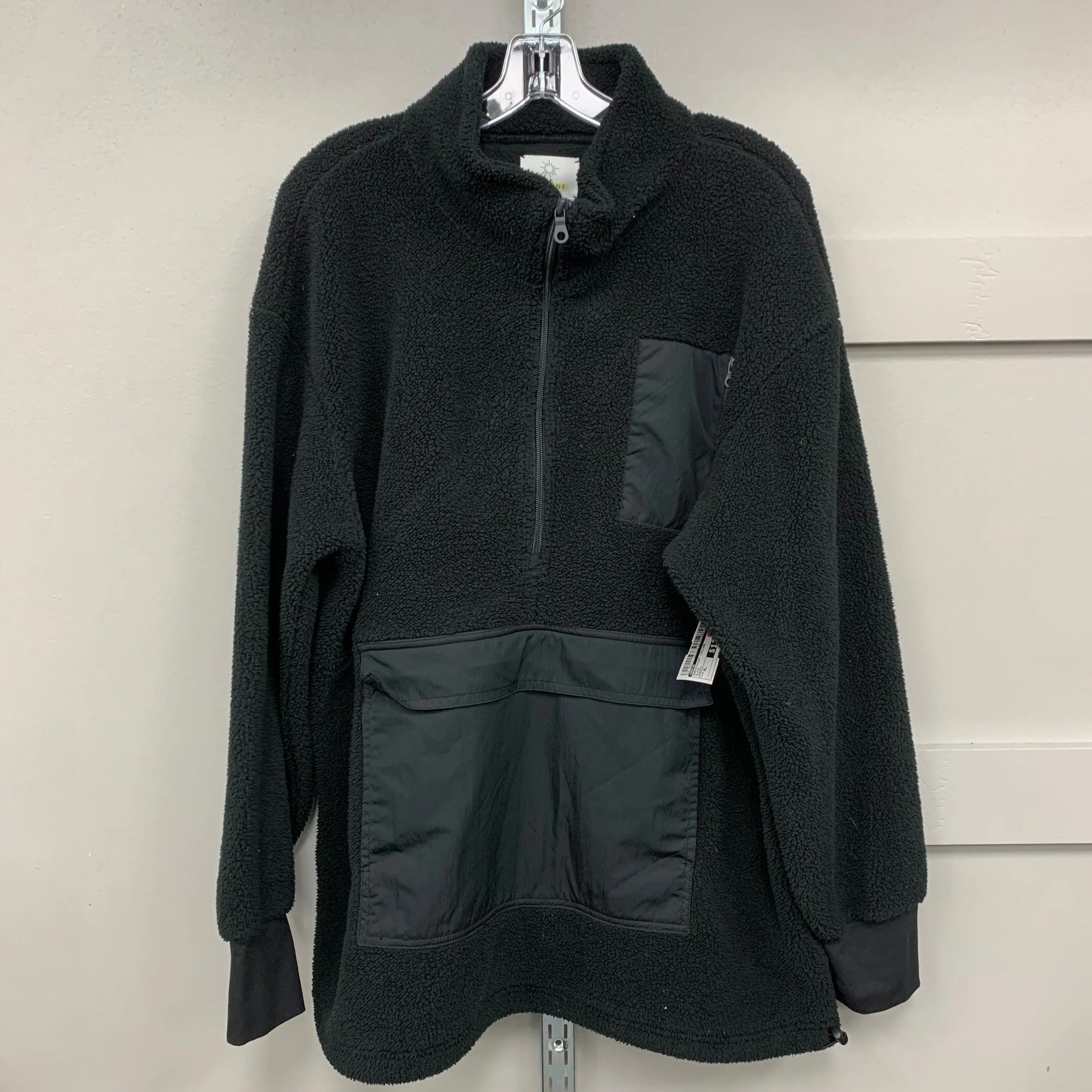 Sweatshirt Collar By Aerie In Black, Size: Xl High End Sustainable Wear