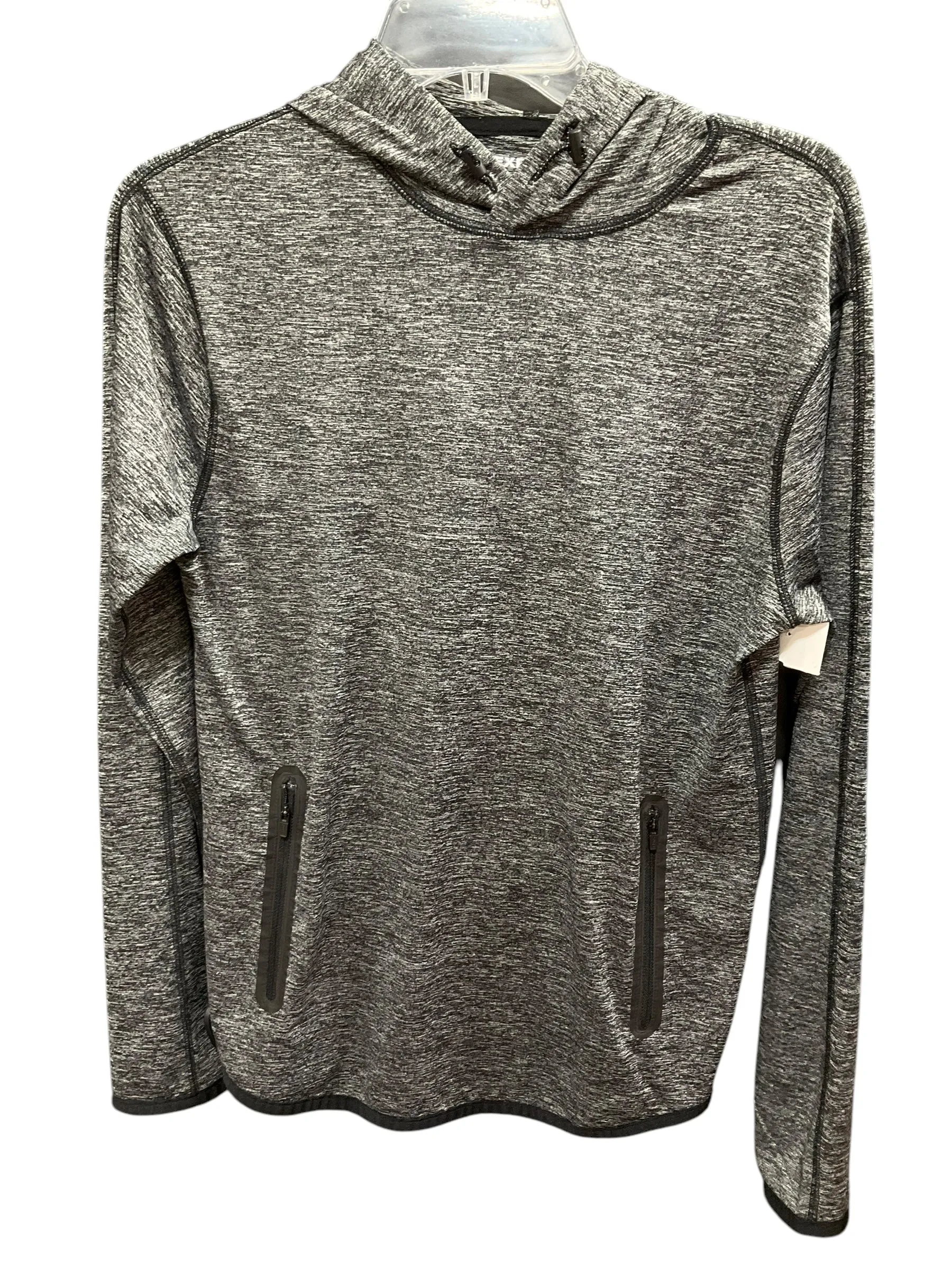 Athletic Sweatshirt Crewneck By Express In Charcoal, Size: Xs AbrasionResistantClothing Cool Sweater