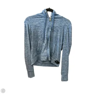 Athletic Sweatshirt Hoodie By Kyodan In Blue, Size: Sp Relaxed Layer