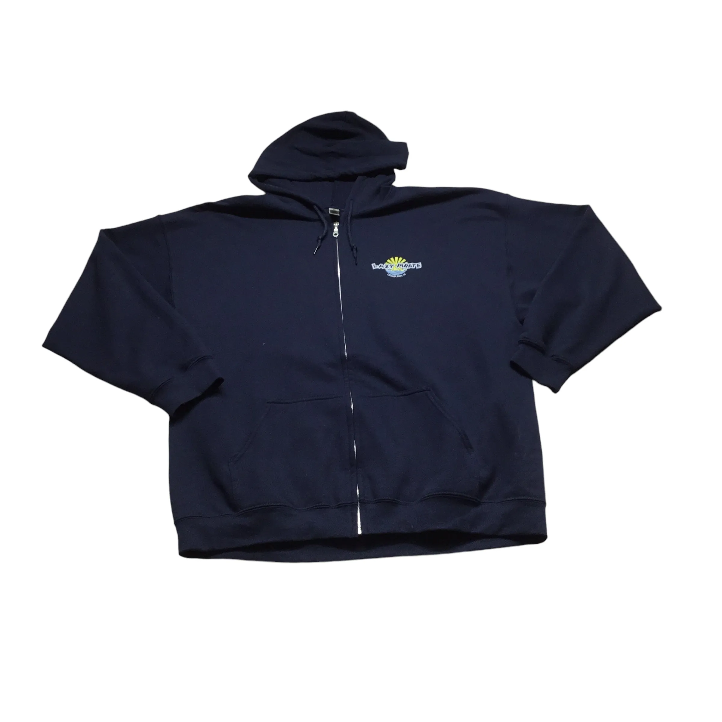 CompressionKnit Sweatshirt Hoodie By Gildan In Navy, Size: 2x