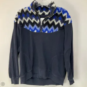 Comfort Wear Sweatshirt Collar By Aerie In Blue, Size: S