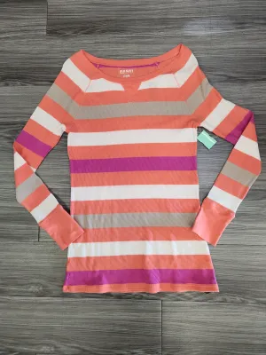 Sweatshirt Crewneck By Old Navy In Striped Pattern, Size: Xl World Glow