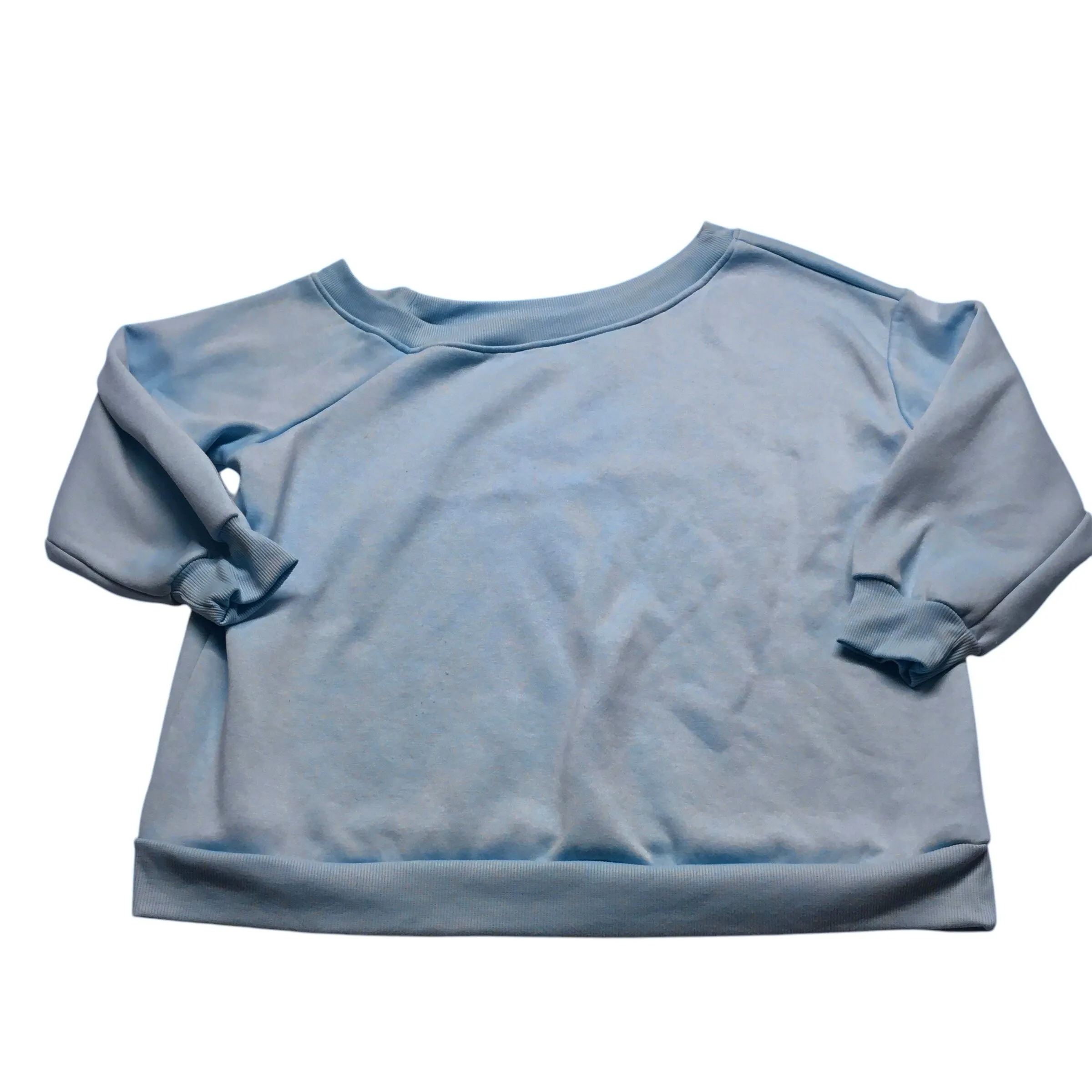 Sweatshirt Crewneck By Clothes Mentor In Blue, Size: S WrinkleResistantClothing