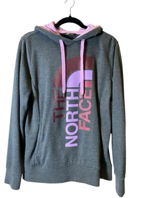 DurableReinforcedElbow Sweatshirt Hoodie By The North Face In Grey, Size: L