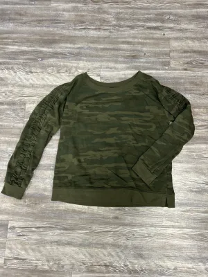 Sweatshirt Crewneck By Sanctuary In Camouflage Print, Size: M Business Wear Ventilated Back Panels