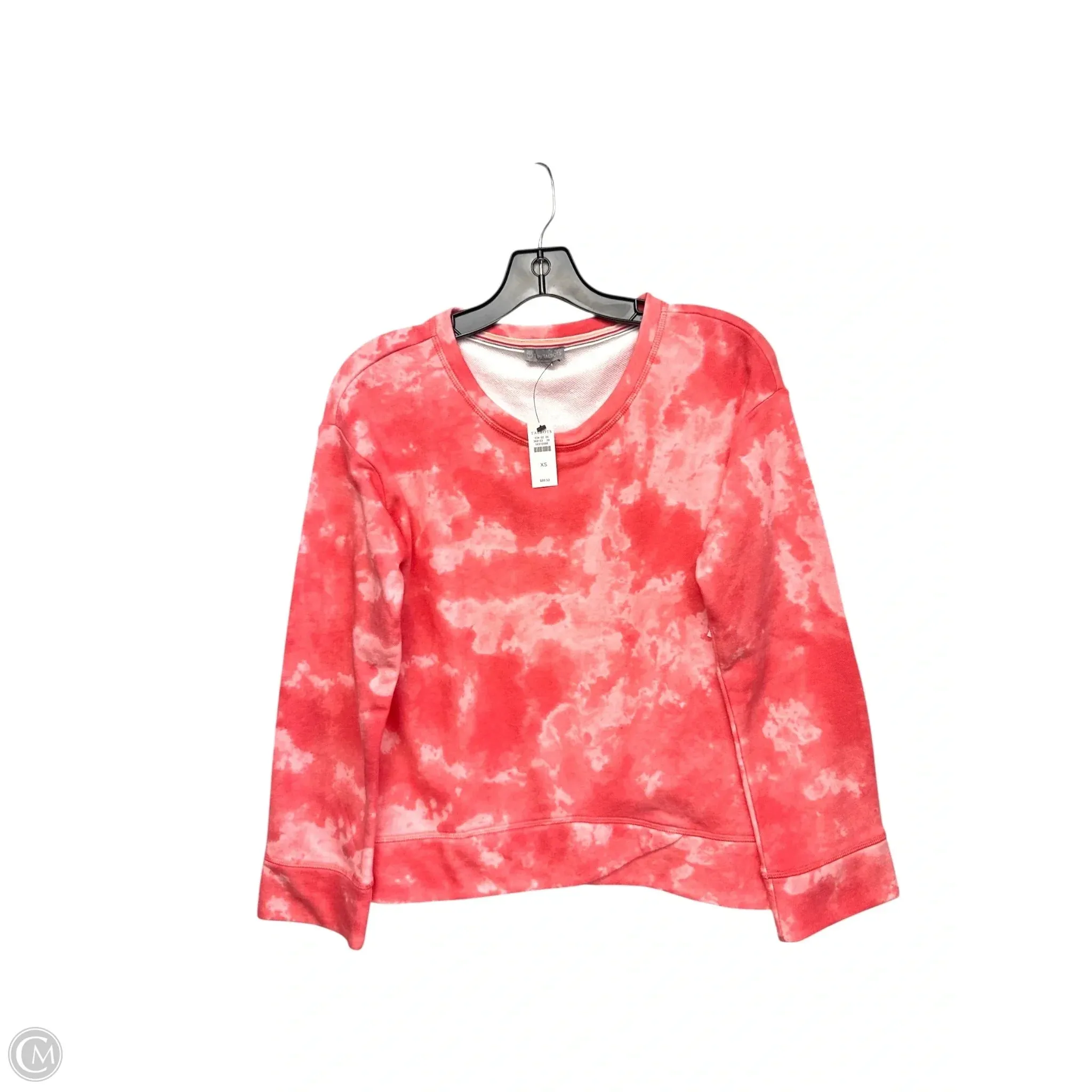 FadeResistant Dye Sweatshirt Crewneck By Talbots In Pink, Size: Xs
