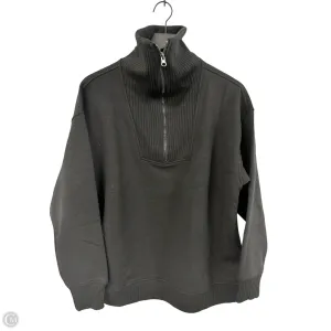 Sweatshirt Collar By Clothes Mentor In Black, Size: S Street Fashion