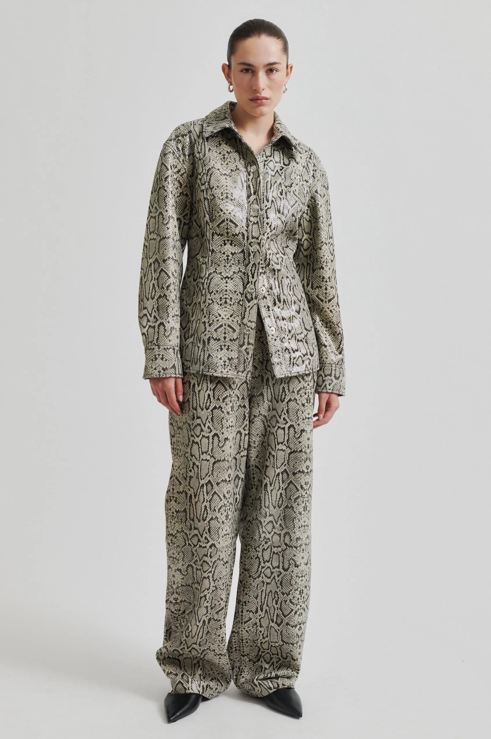 Devon Trousers Web Glow Snow Core