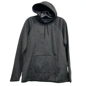 Athletic Sweatshirt Hoodie By Nike Apparel In Black & Grey, Size:L Layer Safe