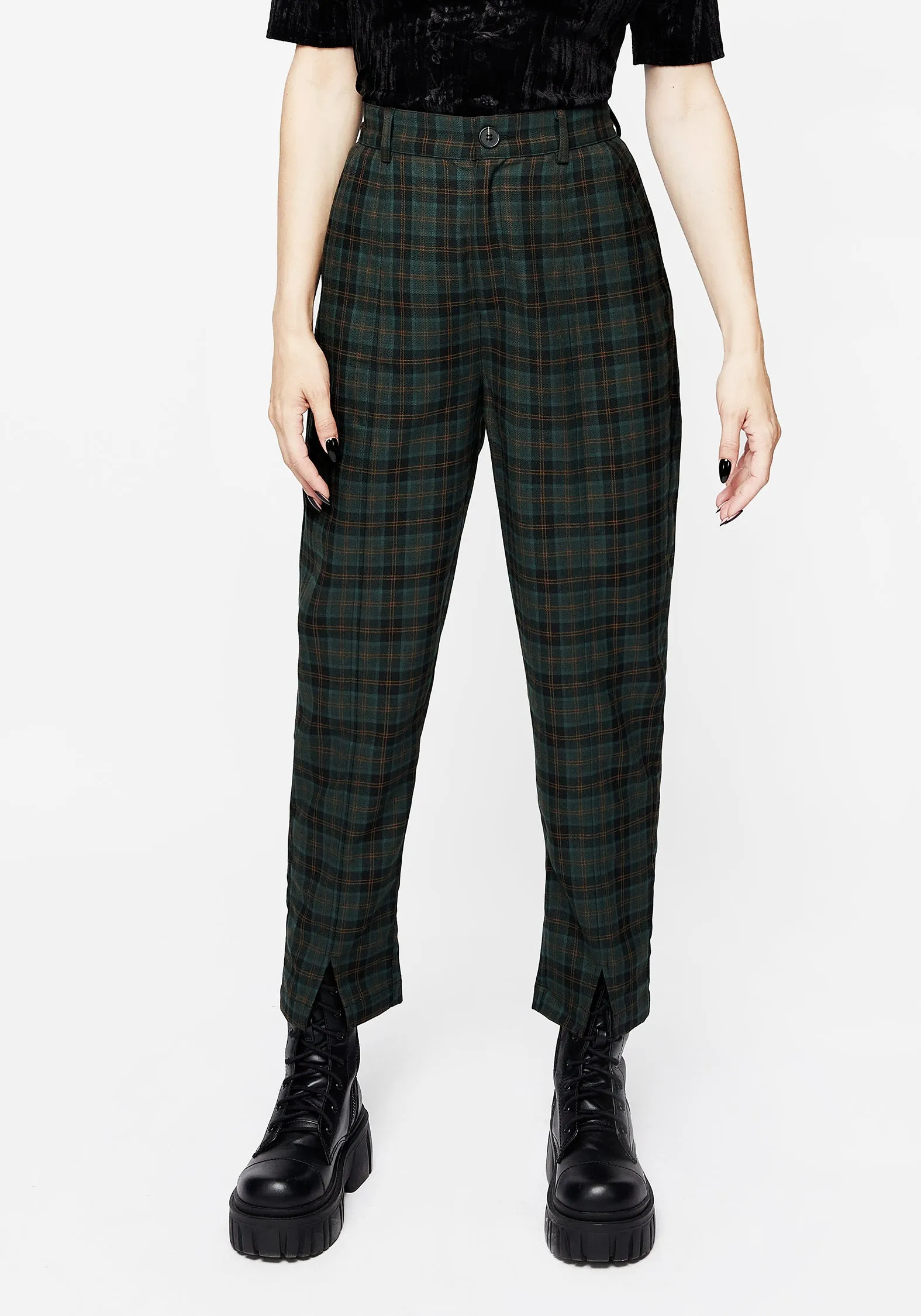 Nightingale Split Tapered Trousers stain guard
