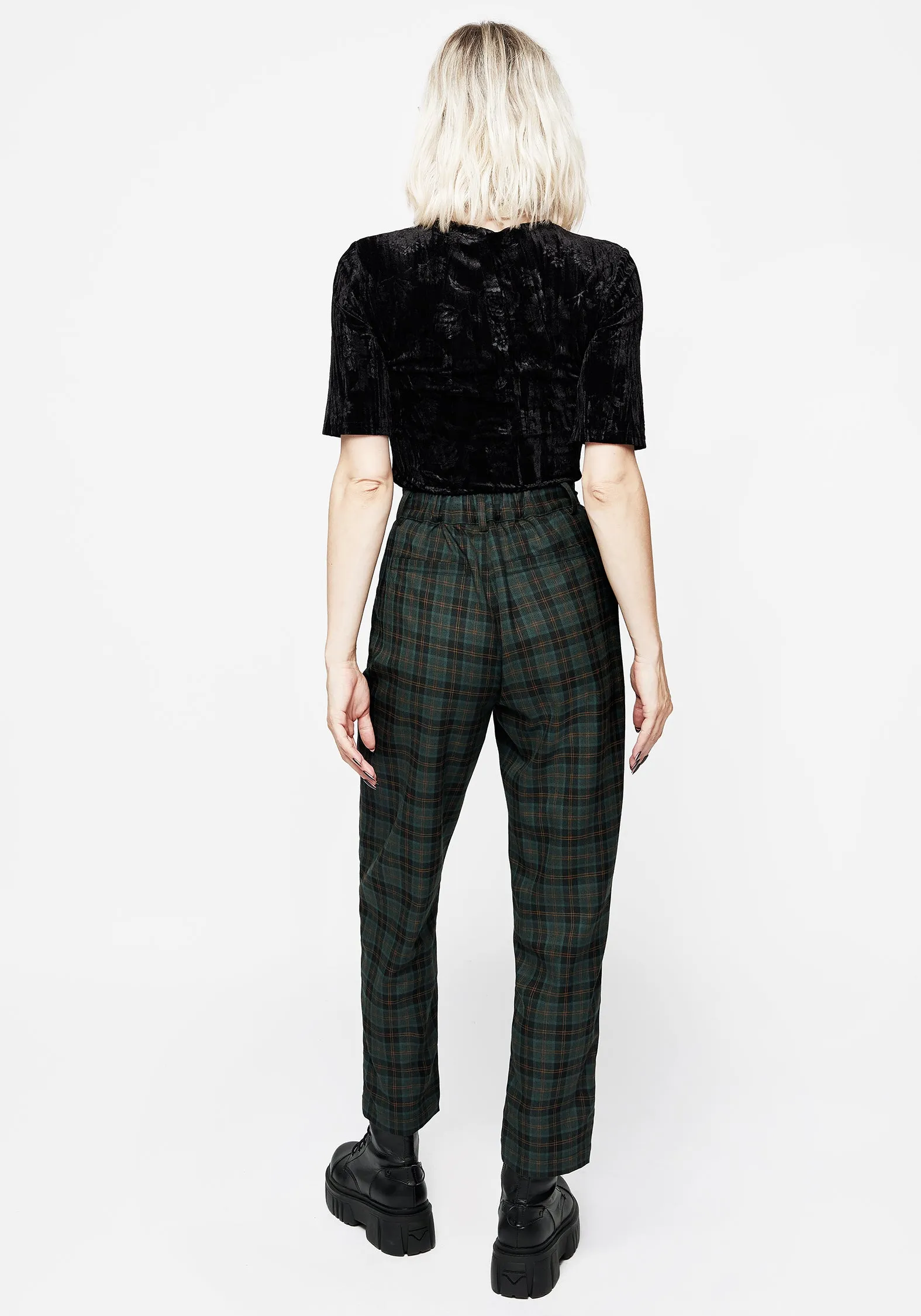 Chic Wear Layered Comfort Nightingale Split Tapered Trousers