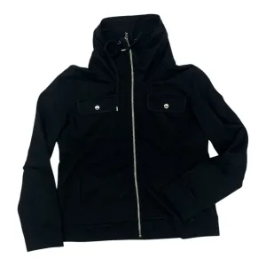 Sweatshirt Collar By Lauren By Ralph Lauren In Black, Size:L Cozy Sweatshirt TagFreeDesign