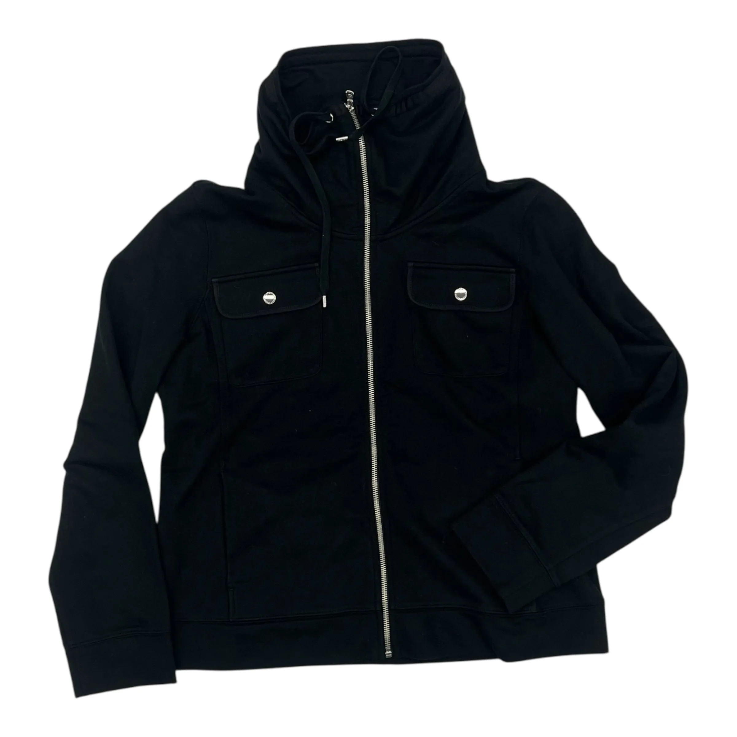 Sweatshirt Collar By Lauren By Ralph Lauren In Black, Size:L Cozy Sweatshirt TagFreeDesign