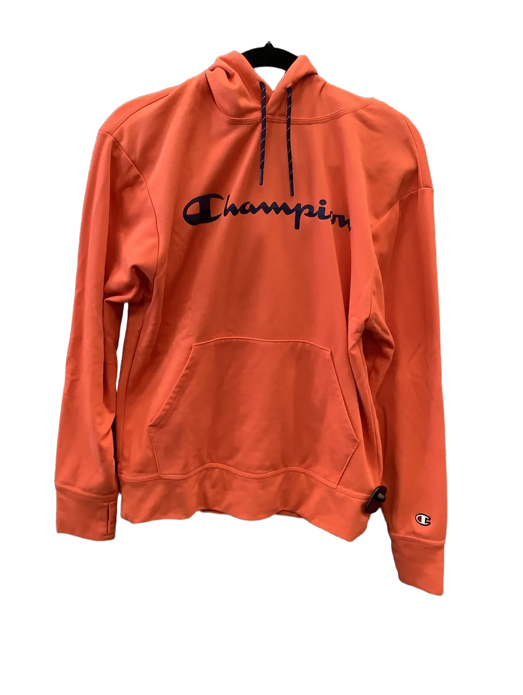 Athletic Sweatshirt Hoodie By Champion  Size: S Light Wool