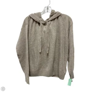 Outdoor Look Sweatshirt Hoodie By Gap In Tan, Size: M