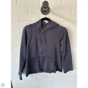 Sweatshirt Hoodie By Eileen Fisher In Grey, Size: M Romance Fit
