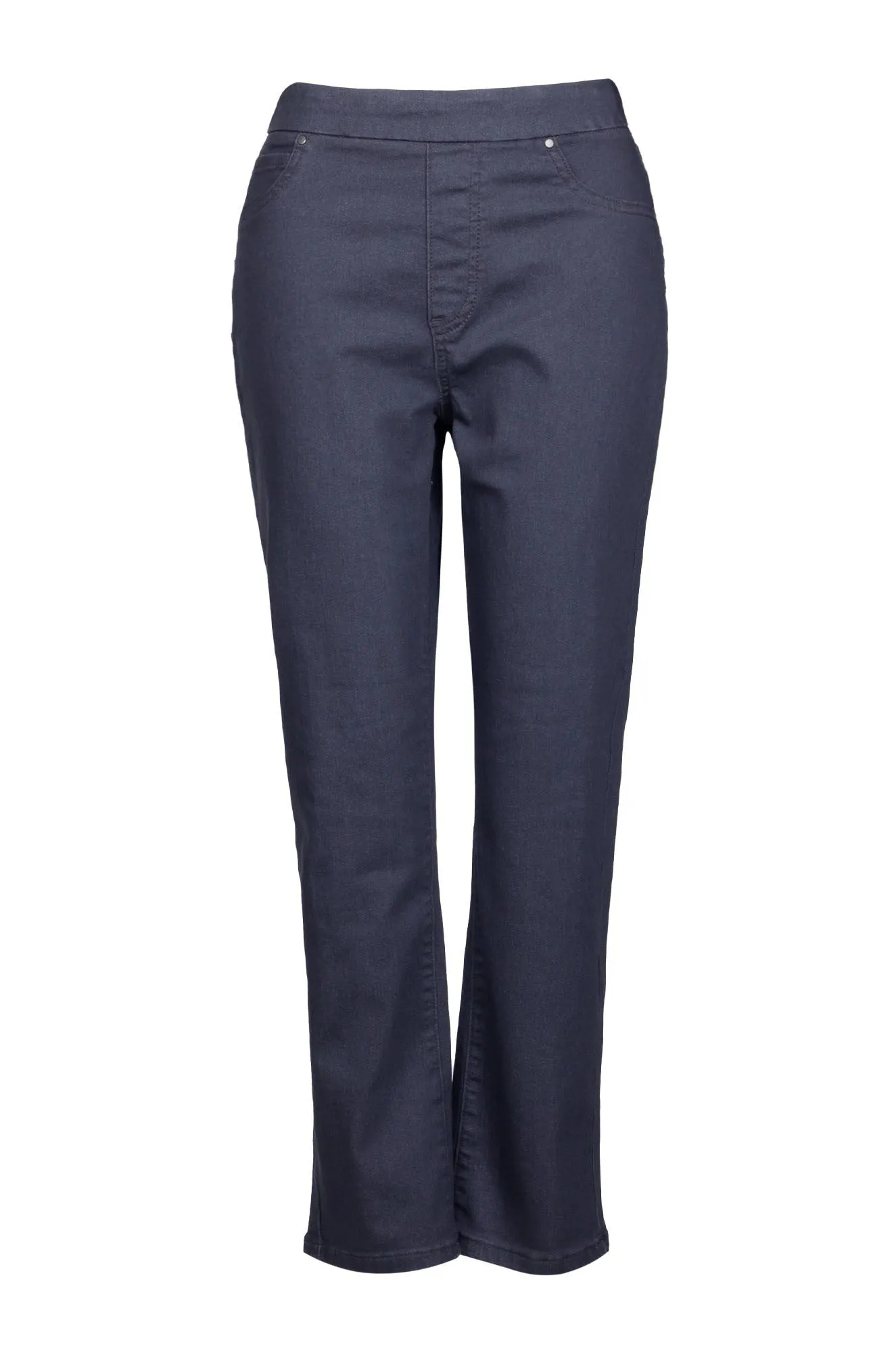 Xtra Short Coloured Denim Jeans | CHARCOAL | 6905B1 Chill Mode Flexible Fabric