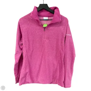 elastic waistband ChafeResistant Seams Sweatshirt Collar By Columbia In Pink, Size: L
