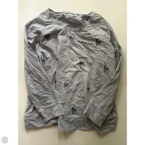 Sweatshirt Crewneck By Style And Company In Grey, Size: 3x Earth Glow Meeting Ready
