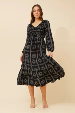 HEDLEY TIERED MIDI DRESS Relaxed yet stylish outfit
