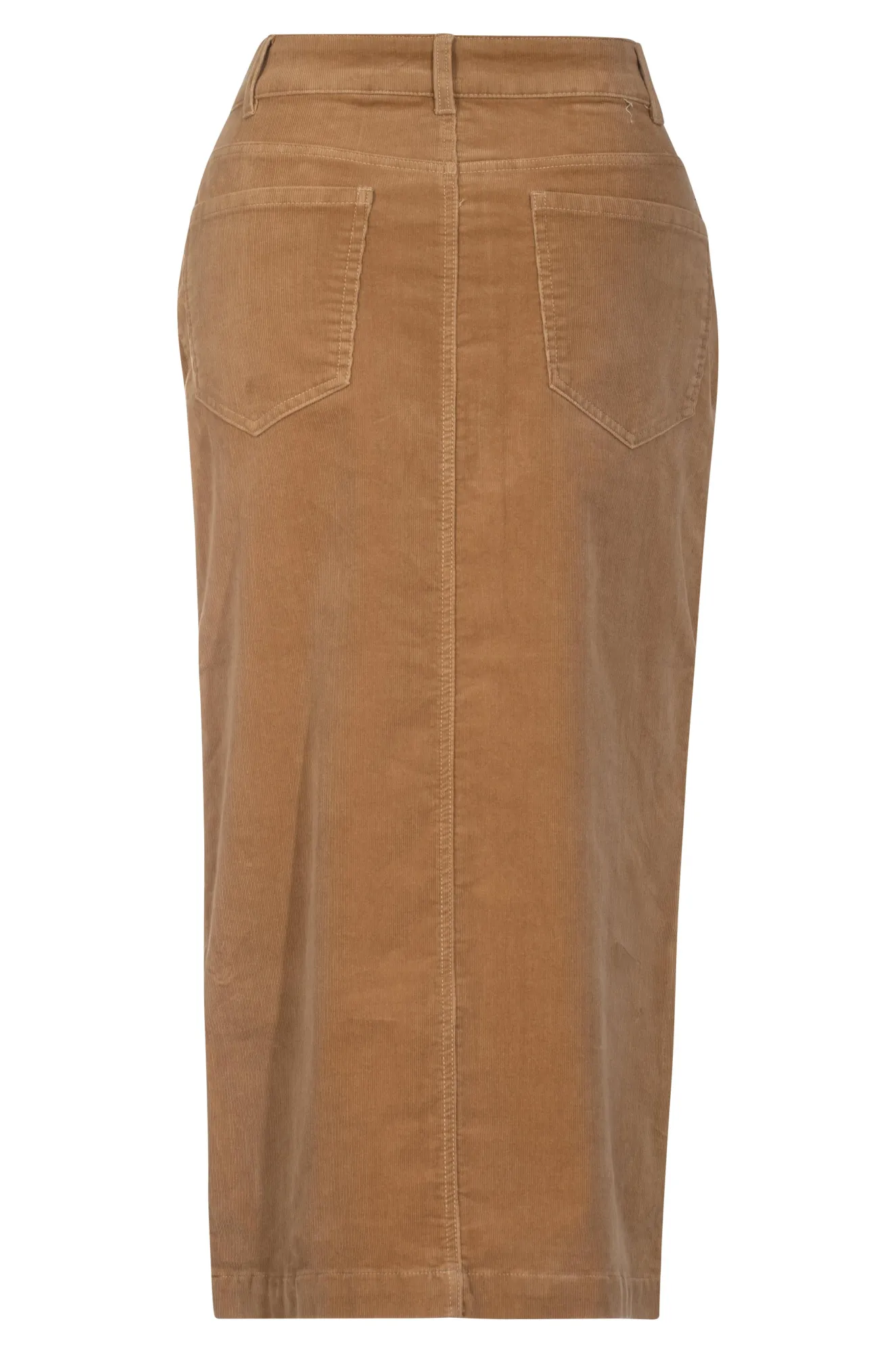 Autumn Stroll Slip Resistant Waist Corduroy Skirt | CAMEL | 6197ZZ