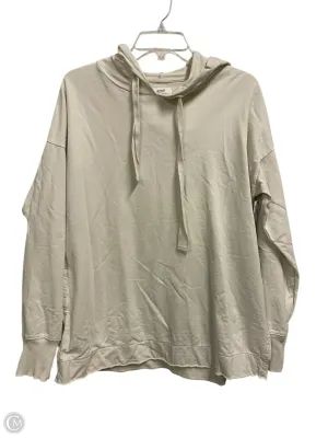 Sweatshirt Hoodie By Aerie In Cream, Size: S Denim style Motion Core