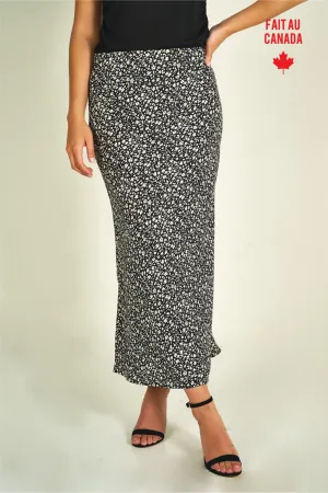 Outfit Mood Teen Fashion Jupe midi ?? motifs - IZEL-P - (R-B4) - VENTE FINALE