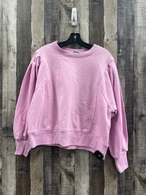 Sweatshirt Collar By A New Day In Pink, Size: L Ergonomic Pattern