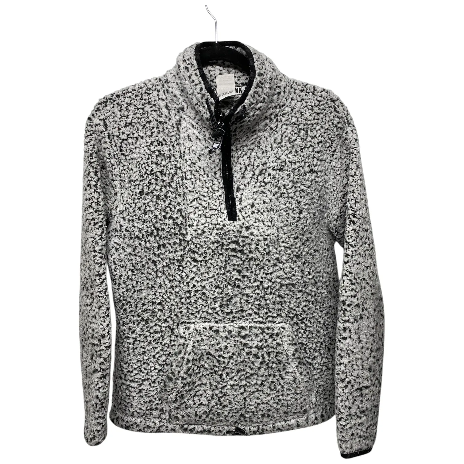Sweatshirt Collar By Pink In Grey, Size: Xs PreShrunk Cotton