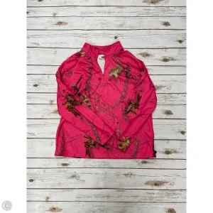 QuickDryMaterial Athletic Sweatshirt Collar By Cme In Camouflage Print, Size: Xl