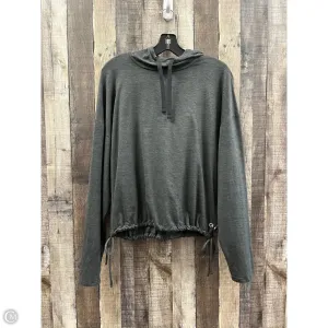 Athletic Sweatshirt Hoodie By Gapfit In Black, Size: M Day Glow